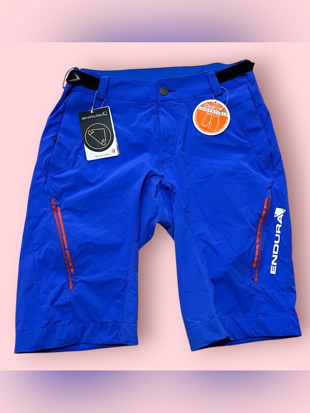 Endura Men’s Single Track Lite MTB Cycling Shorts (Blue)